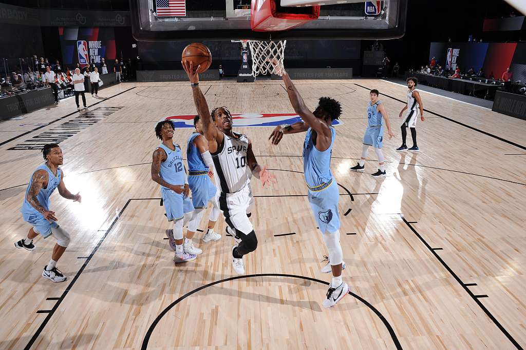 -马刺取得连胜：德罗赞关键时刻突破送灰熊绝杀的简单介绍